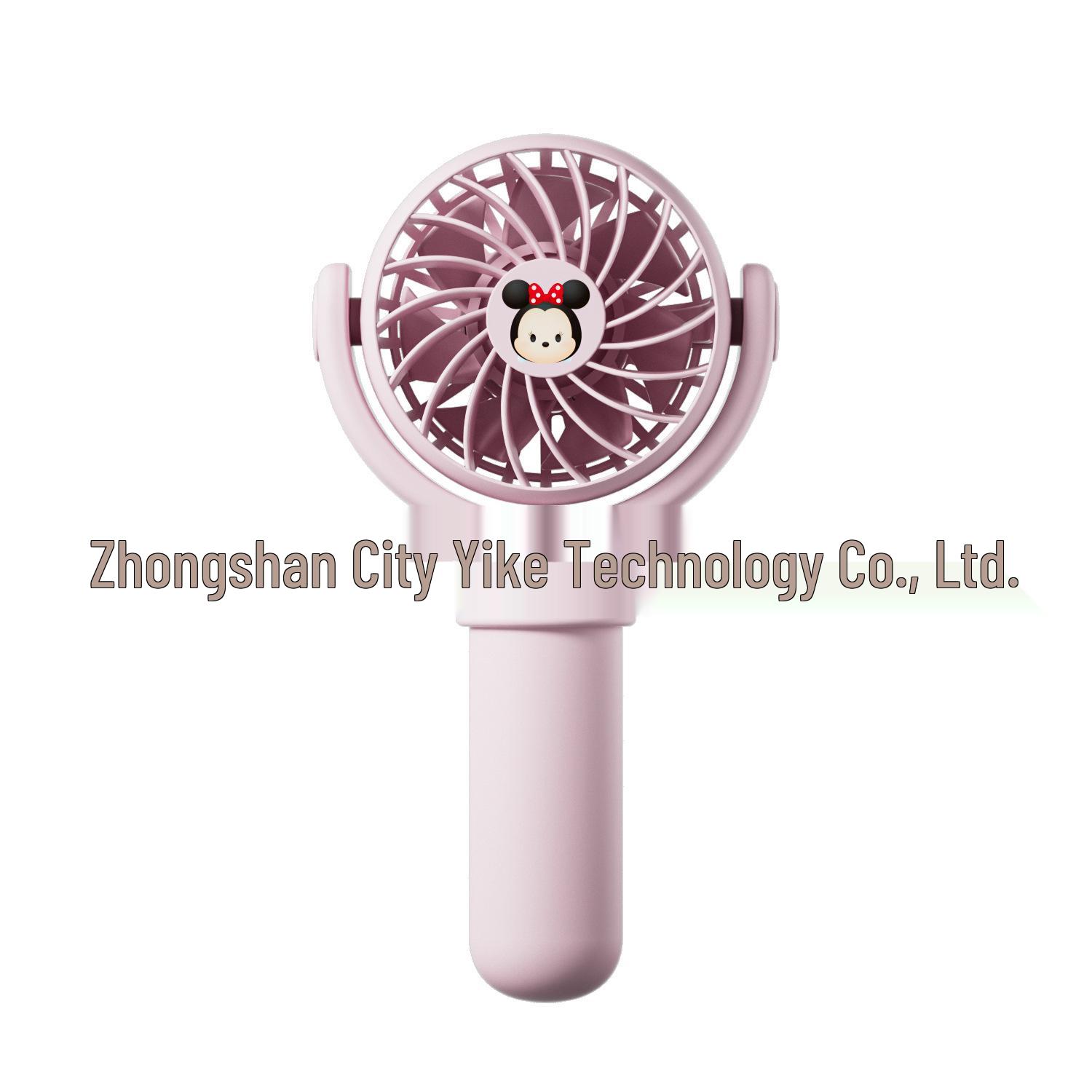 High-Speed Portable 100-Speed Neck-Hanging Fan with Digital Display and Cooling Turbine Handheld