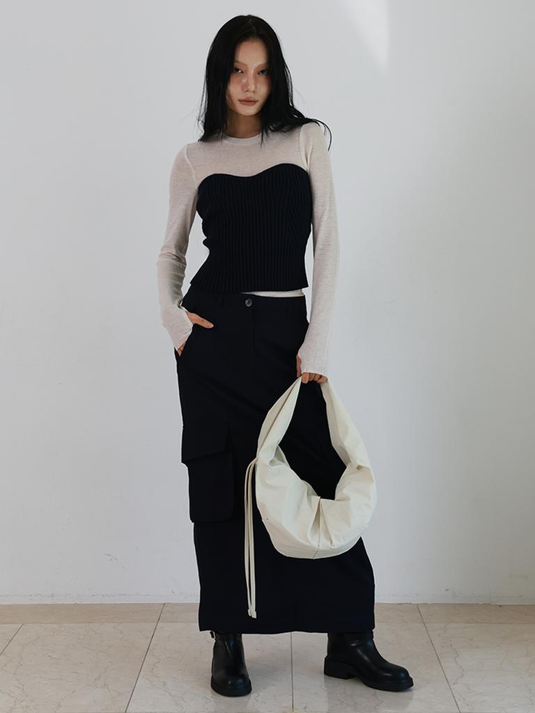 Dawn Factory Luvin Bag Large Nylon Ivory