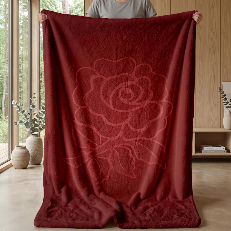 England rugby Theme blanket Soft Flannel Blanket Plush Throw Blanket Cozy Sofa Bed Blanket for Home Decor