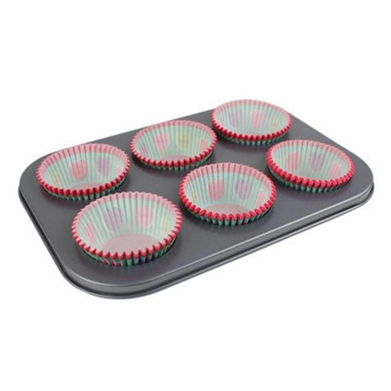 Carbon Steel Cake Mold Cookie Cupcake Baking Tray Egg Tart Cooking Dish Desserts Pan Kitchen Accessories