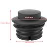 Motorcycle Fuel   Gas     Oil Reservoir Gas Cover for 1982-2017;Black: