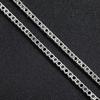 Trendy Contrast Black White 4mm Tennis Bracelet Iced Out CZ Chain with Secure Spring Clasp Hip Hop Jewelry