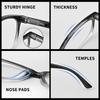 1pack Auto-Focus Reading Glasses Lightweight PC Frame Unisex Design  Ideal for Computer Use & Perfect Gift Choice
