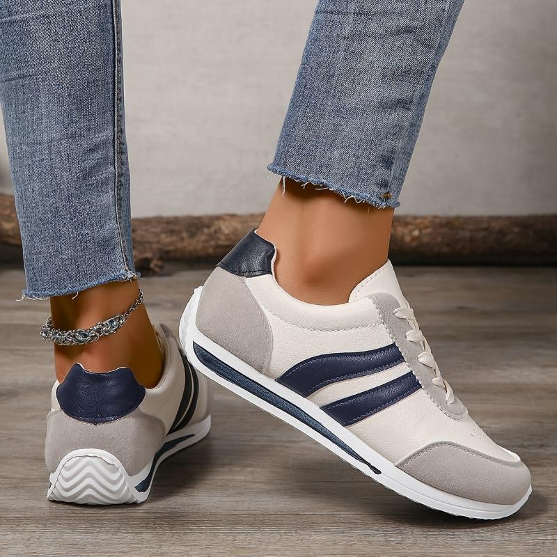 Women's Shoes Running Shoes 2025 Spring and Autumn New Agan Shoes Korean version of the breathable white shoes casual sneakers