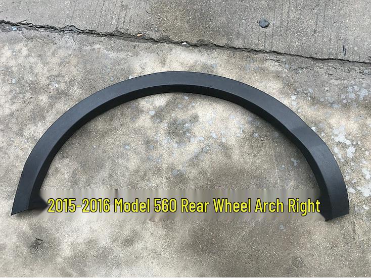 Baojun 560/510/310/310W Front & Rear Wheel Arch Fenders with Clips