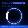 Rechargeable LED Glowing Collar for Dogs and Cats - Nighttime Safety Necklace