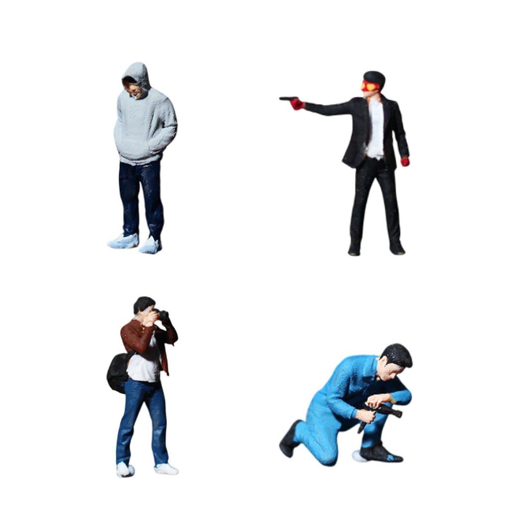 1/64 Miniature People Figurine,People Figure,Trendy,Craft,Resin Hand Painted