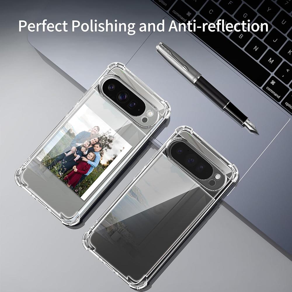 Silicone Shockproof Soft Case For Google Pixel 9A 9 ProXL 8 8A 7 7A 6 6A Pro XL A Ultra Thin Transparent Back Cover Clear Shell
