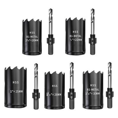 20-30mm M42 Bimetal Hole Saw Cutter Drill Bit For Metal Pipes With High Wear Resistance And Smooth Drilling Performances