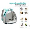 Leopard Gecko Backpack Bird Cage Parrot Carrier Travel For Lizard Guinea Pig Rabbit Frog Spiders Bearded Dragon Reptile Pet Bag