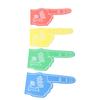 4Pcs Sports Fan Foam Finger Big Cheer Gear Cheering Props Sports Event Themed Party Supplies