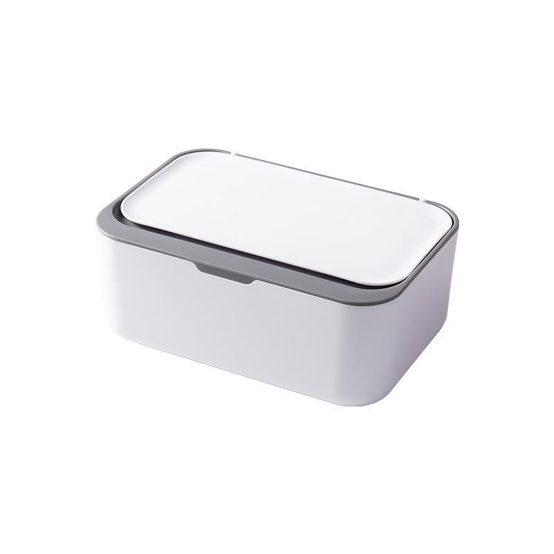 Caja de Almacenamiento Sellada Versátil para Toallitas Húmedas y Secas, Mascarillas y Pañuelos