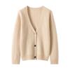 Autumn Winter Cashmere Knit Cardigan: Soft, Versatile, and Comfortable Loose-Fit Top