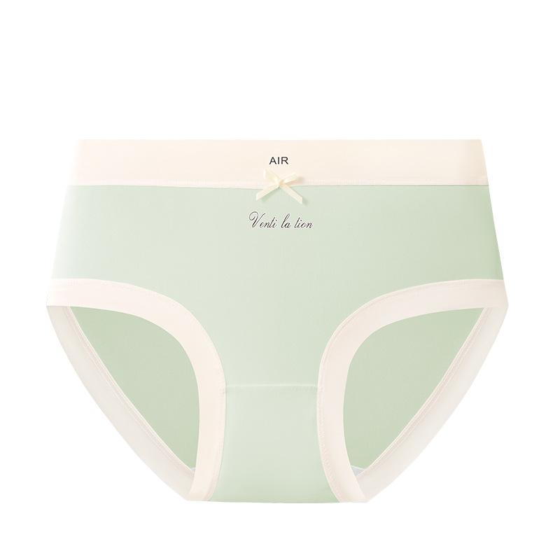 Women's Underwear Summer Pure Cotton Crotch No Trace Waist Simple Breathable