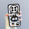 KEYSION Shockproof Case for Realme 13 Pro 5G with Lanyard Silicone Cute 3D Cartoon Doll Phone Cover for Realme 13 Pro+ 5G