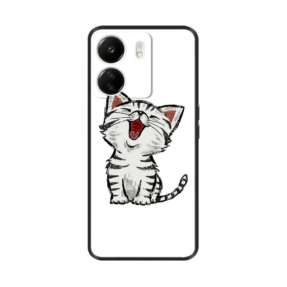 Case For Poco C65 Case 6.74" Black Soft Silicone Cover For POCO C65 C 65 PocoC65 Coque For Xiaomi Poco C65 Phone Cases Fundas