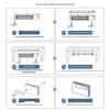 Bingyu Double Door 180kg Magnetic Lock