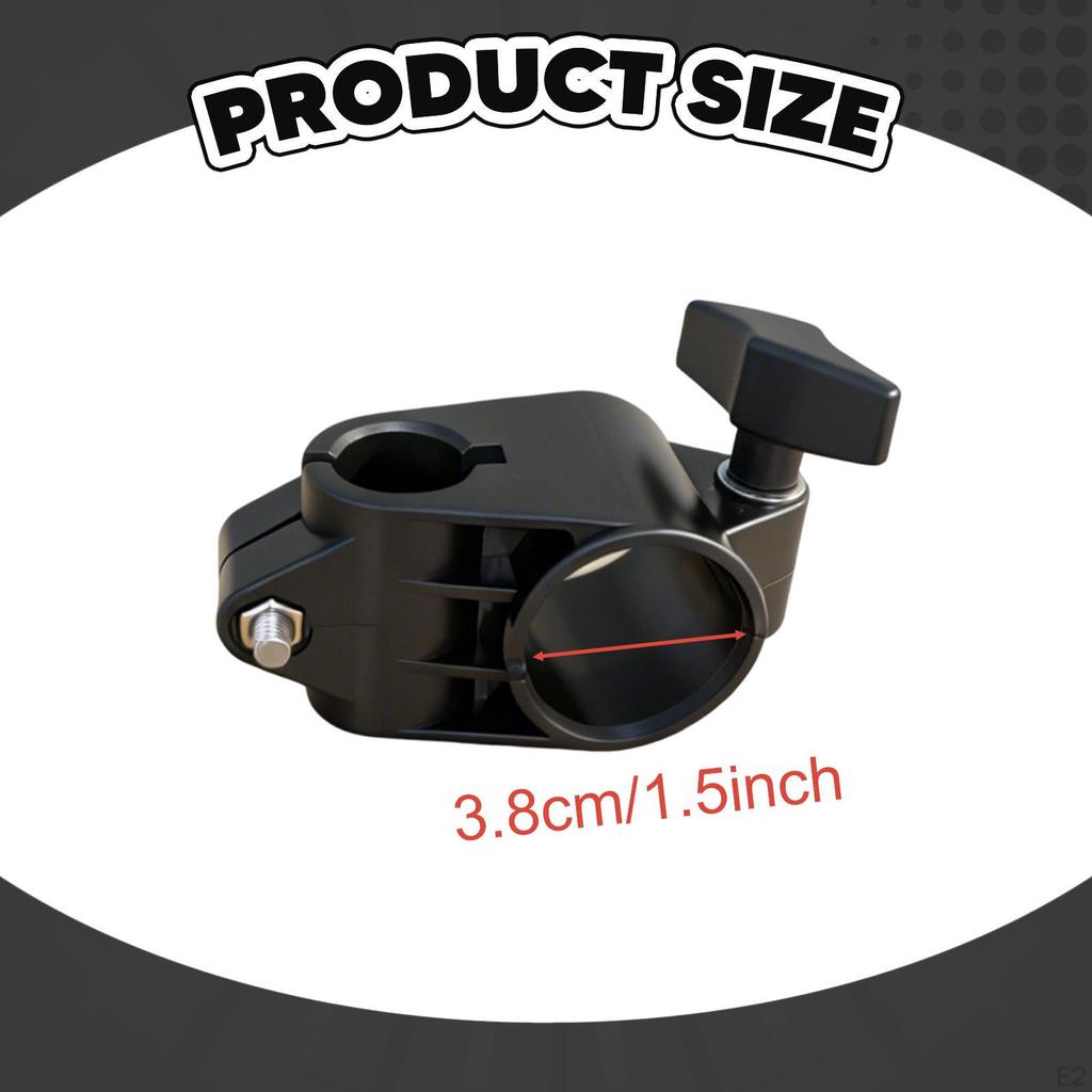Adjustable Tube Clamp, Bracket, Mounting Hardware for Shows, Concerts And Live Performances