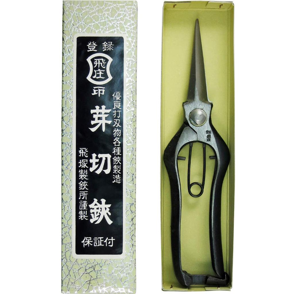 Tobitsuka Seisakusho Bud Tosho Model with Metal 200mm Double-Edged Scissors, 31165, Clamp,