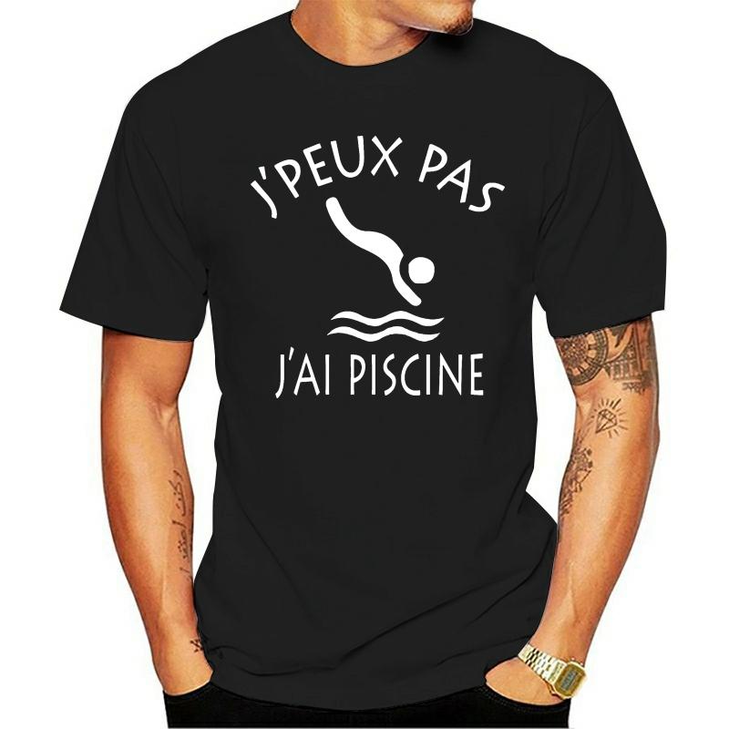T Shirt HOMME J PEUX PAS J AI PISCINE S