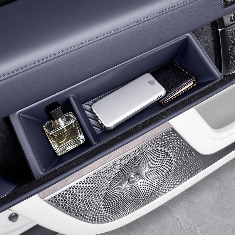 For Zeekr 9X 2025 2026 Silicone Storage Box for Car Doors Noise Prevention Hide Storage Interior Accessories