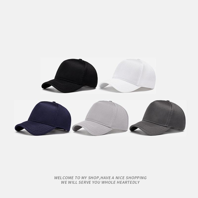 Men's Summer Outdoor Sunscreen Hat Breathable Mesh Cap Baseball Cap