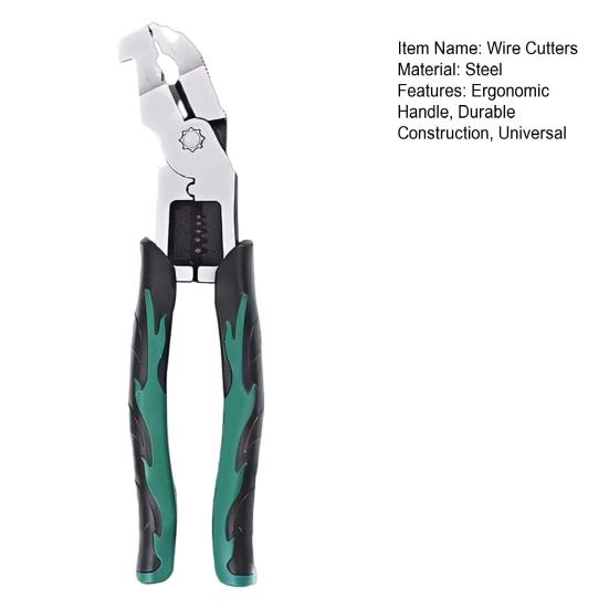 1/2 buc Tăietori de sârmă cu mâner ergonomic antiderapant Oțel cu conținut ridicat de carbon Clești multifuncționali pentru tăiat sârmă Unealtă de mână industrială