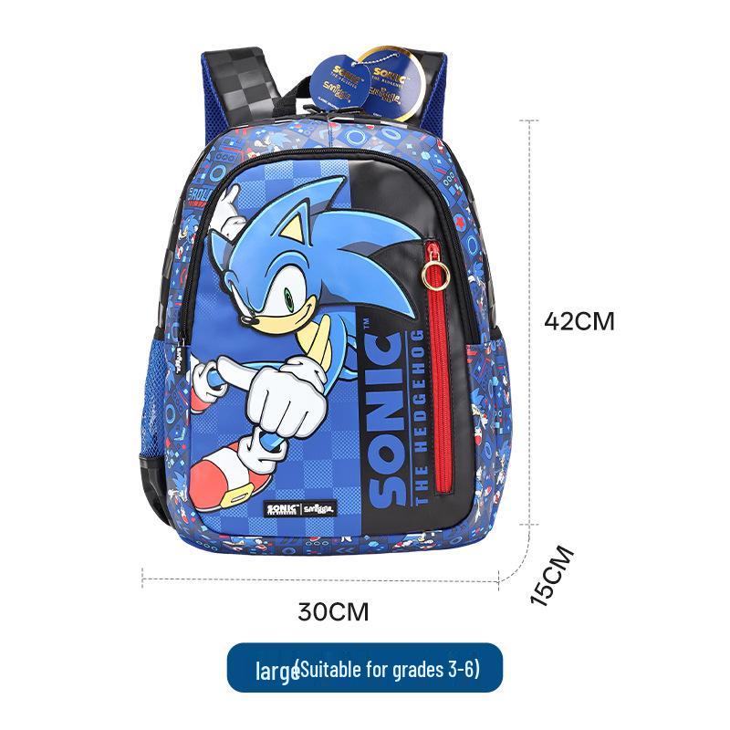 Sonic Kinder Wasserdichter Reise Rucksack: Multifunktional, Trendig, Perfekt für Ausflüge in die Jungen-Grundschule