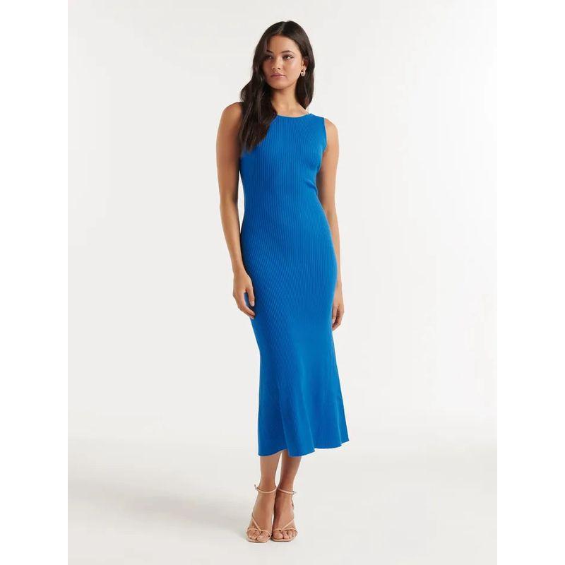 

Австралийская ниша ~ Платье-жилет Forev * R приталенного силуэта, стройнящее, с открытой спиной Blue Skirt UK14