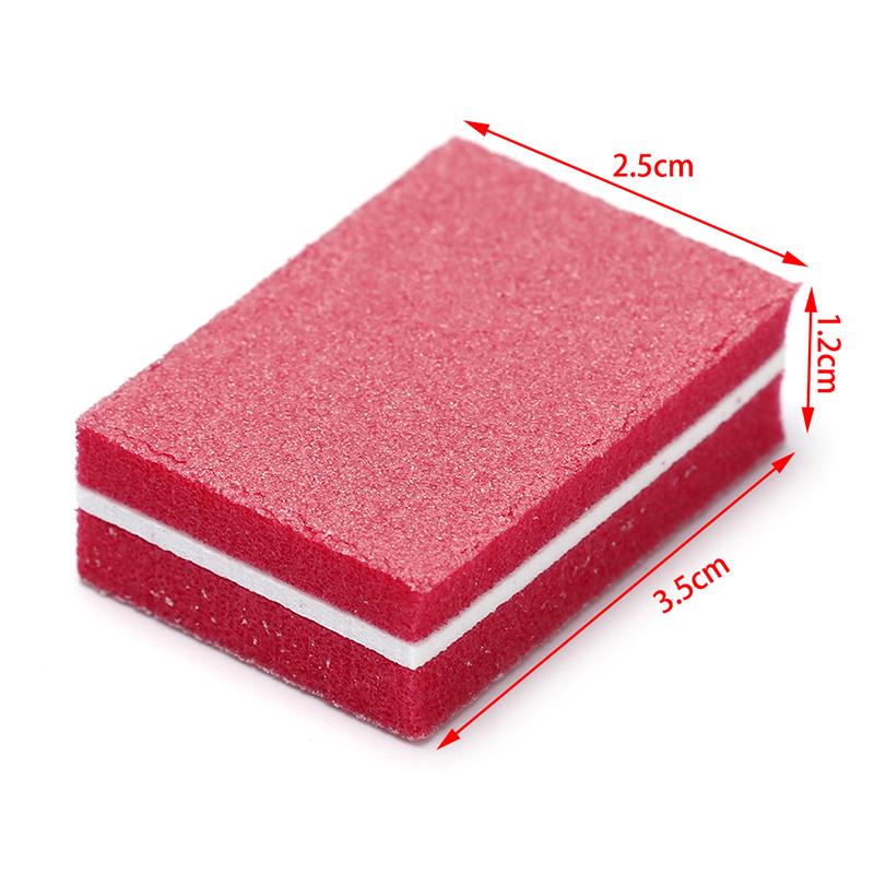 50Pcs Sponge Nail File Sanding Buffer Polish Nail Files Manicure Tool
