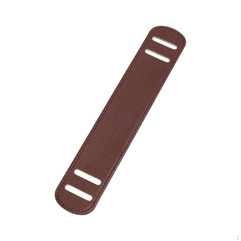 Leather Shoulder Strap Pad Fixing Thick PU Bag Cushion for Handbag