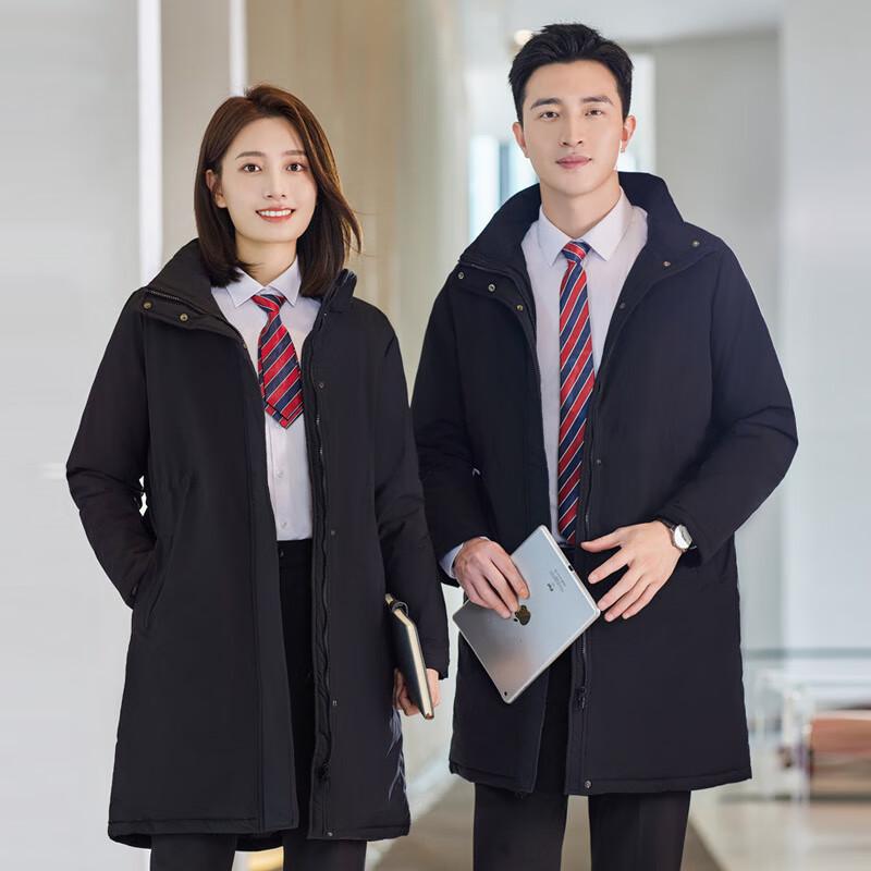 Teluoman Unisex Winter Business Parka L