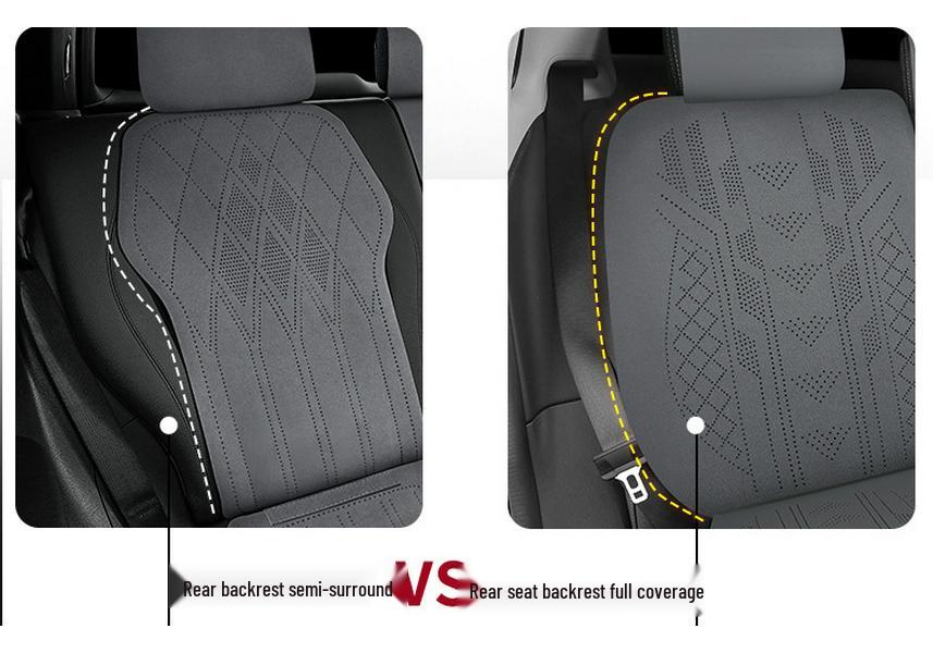 Geely Galaxy L7 Suede Seat Cushions & Covers - Long Teng MAX Asian Games Edition