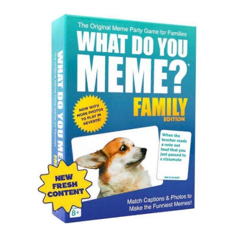 WHAT DO YOU MEME? Family Card Games for Kids and Adults