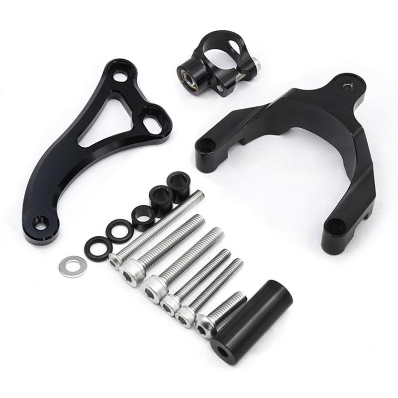 For GSXS750 GSX-S750 Damper Bracket Forgsxs750 GSX-S750 Steering Damper Stabilizer Support Motorcycle Accessories-A87Q