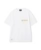 Schott NYC Custom Zip Leather Pocket T-Shirt, Men's, Size Small, White, 782-4134003
