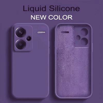 Redmi Note 13 Pro Plus 5G Case Розкішний рідкий силіконовий чохол для телефону для Xiaomi Redmi Note 13 Note13 Pro Plus Протиударний м’який чохол