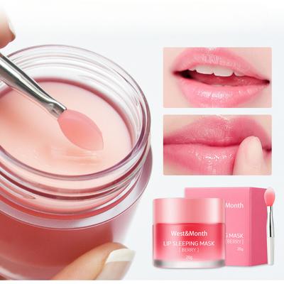 Reparação Geléia Máscara Labial Hidratante Reparação Lip Peeling Máscara Labial Hidratante Hidratante Bálsamo Labial