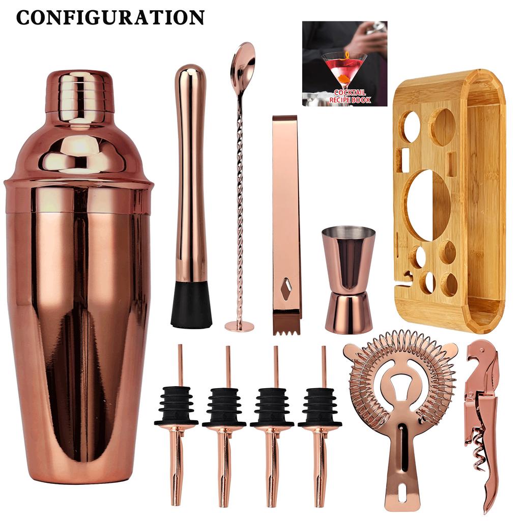 Bar Tools Stainless Steel Mixer Set Cocktail Mixer Mug 12-Piece Set Snow Jug Mixer Full Set