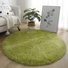 1pc Home Rugs Large Shaggy Rug 100cm Super Soft Round Mat Living Room Bedroom Carpet Multi Color Select For Home Decor