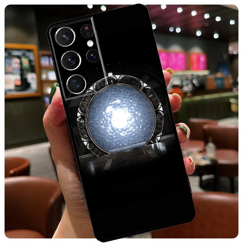 Stargate Atlantis Phone Case For Samsung Galaxy S25 Ultra S21 S22 S23 S24 Ultra S9 S10 Plus S24 S25 FE Cover
