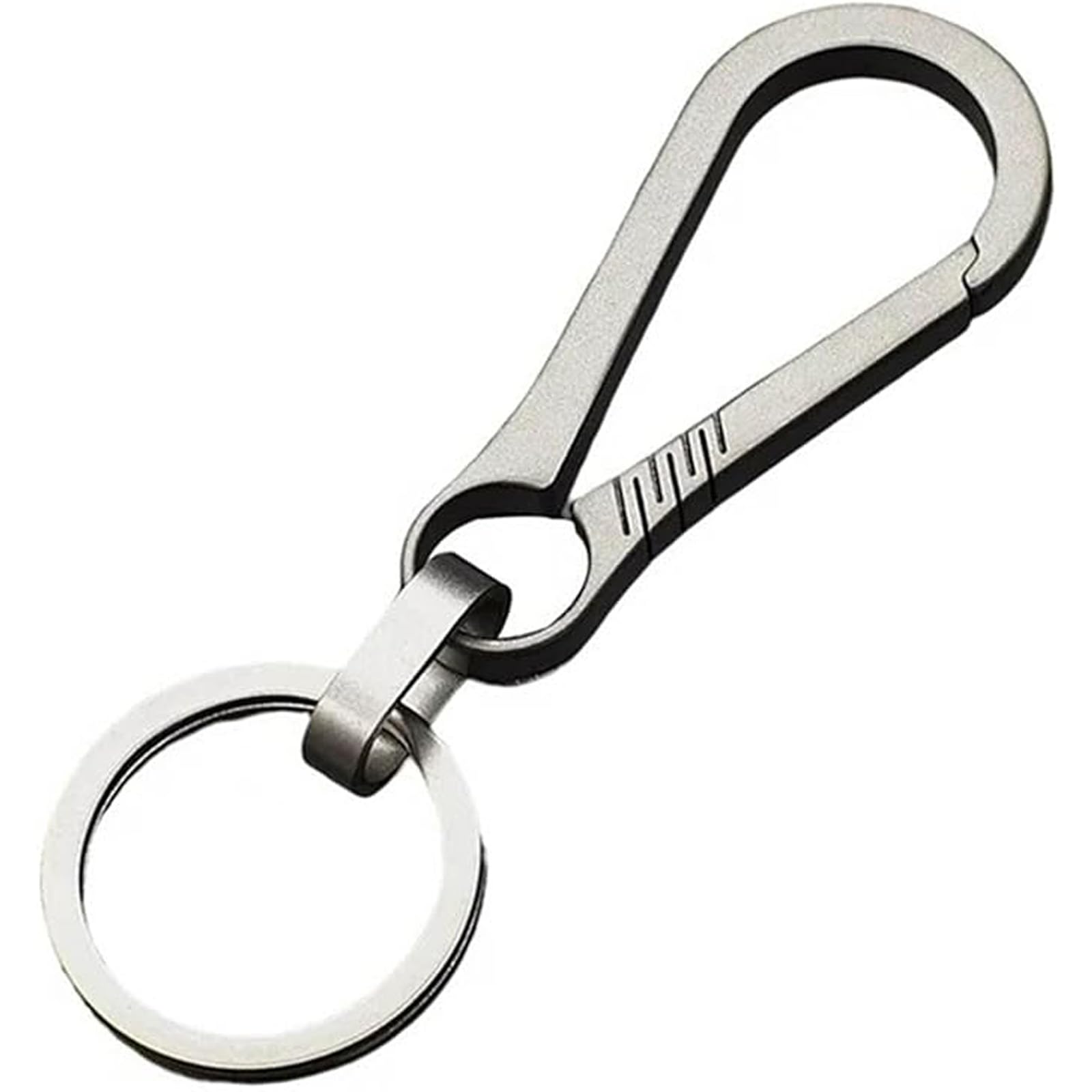 

Titanium Alloy Compact Portable Connection [BRIIKPP] Keychain, Durable, Fade-Resistant, (with Ring)