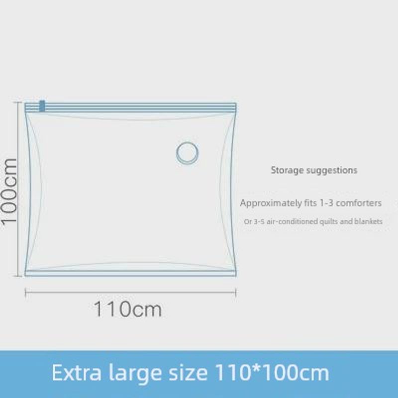 Storage Bags, Compression Bags, No Need for Air Extraction, Thickened and Durable, Home-Use Quilt Set, Mold-Proof and Moisture-Proof Storage Bags