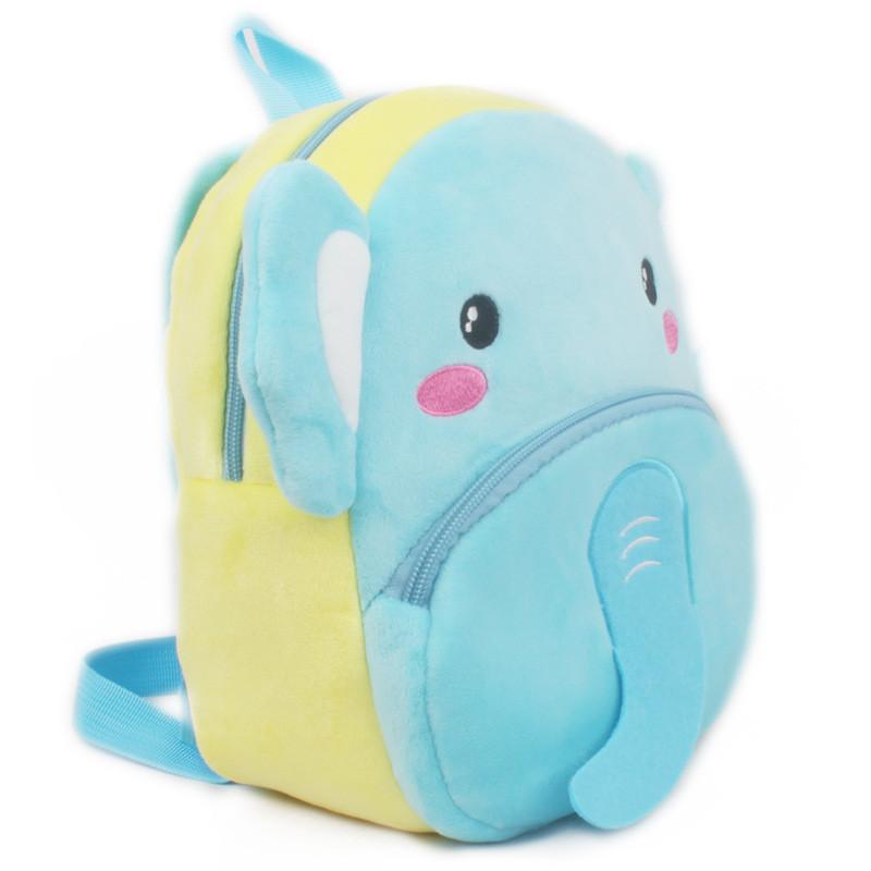 Nickel Childrens Plush Backpack With Animal Pattern For Kindergarten And School Use
