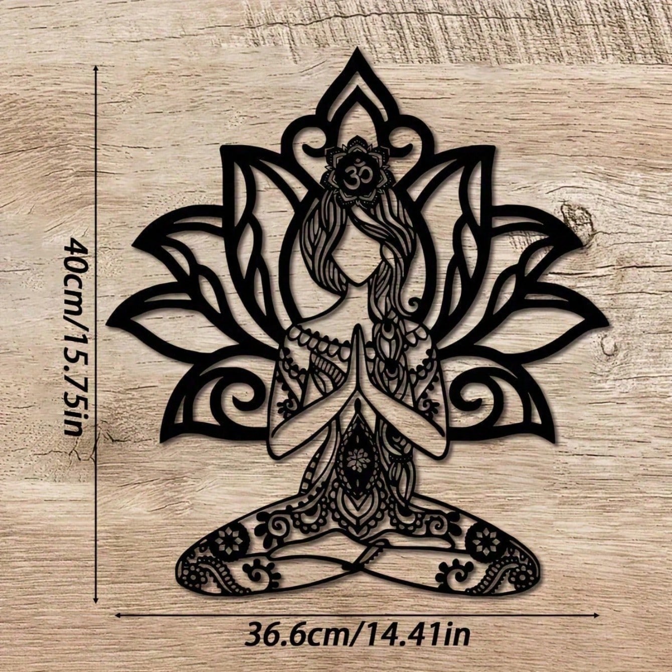 Metal Wall Art Wrought Iron Decor Home Garden Holiday Gift Christmas Easter