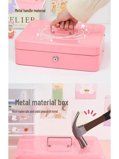 Kids' Large Capacity Piggy Bank 2025 - Savings Storage Cash Register Money Box