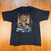 Vintage Zip It London Dragon Knight T Shirt Size Large