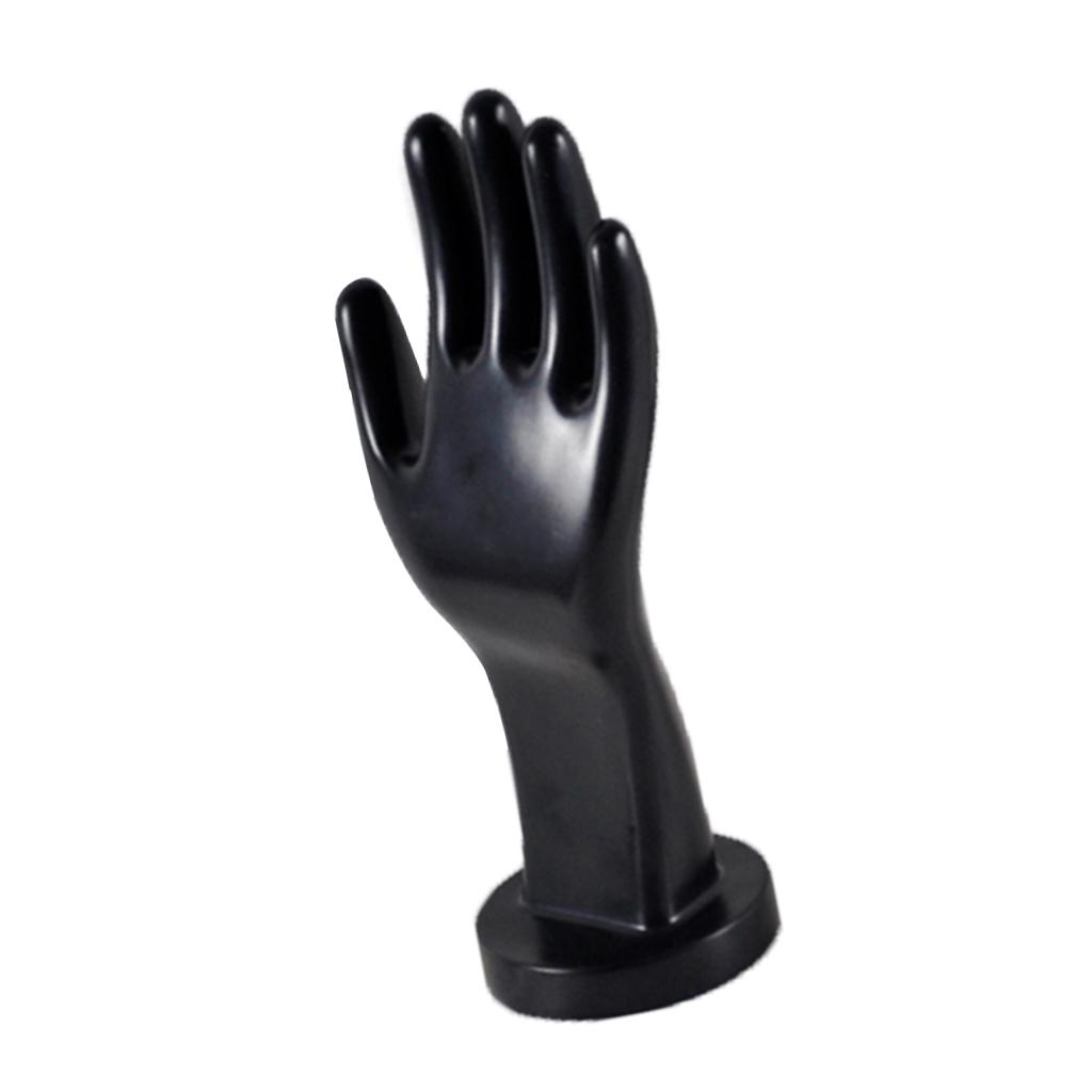 2pcs Black Female Mannequin Right Hand Jewelry Bracelet Ring Display Rack