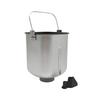 Brotbackautomat-Eimer Antihaft-Brotbackform Ersatzteile Mit Knetklinge Backen Backgeschirr Zubehör 14,5x14,5x19,5cm