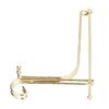 7.87x5.31in Marble Clock Display Bracket Iron Nordic Style Decor Stand  Shelf Decoration